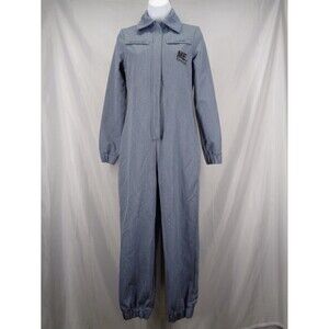 Reebok Classic x Melody Ehsani Blue Zip Jumpsuit Coveralls Size XS